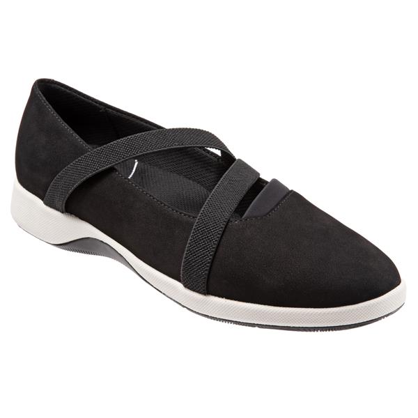 Haely Black Nubuck